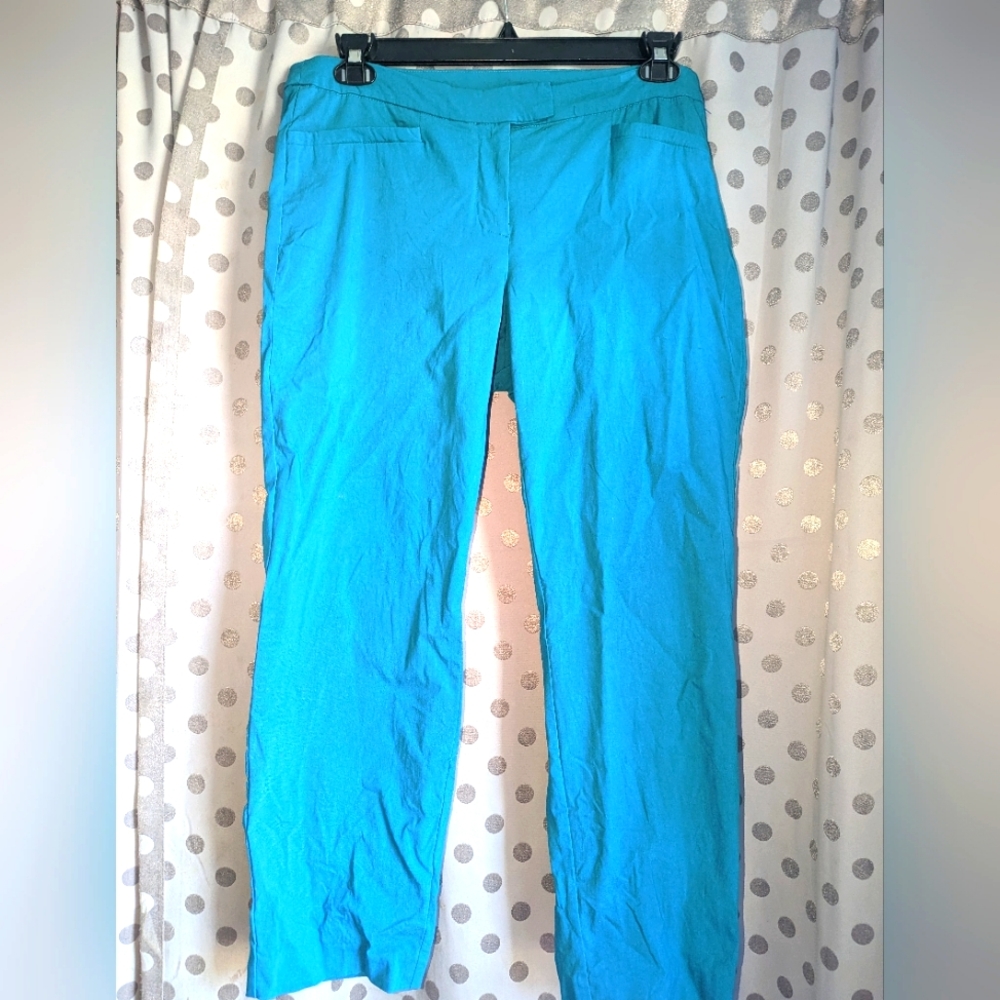 LANE BRYANT Teal Trousers 16